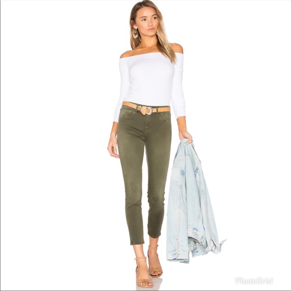 L’Agence Olive Cropped Skinny Jean SZ 29 EUC